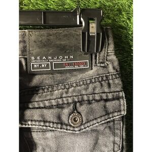 Sean John Dark Wash‎ Black Denim Jeans Youth Boys Size 8  Y2K Hip Hop Skater